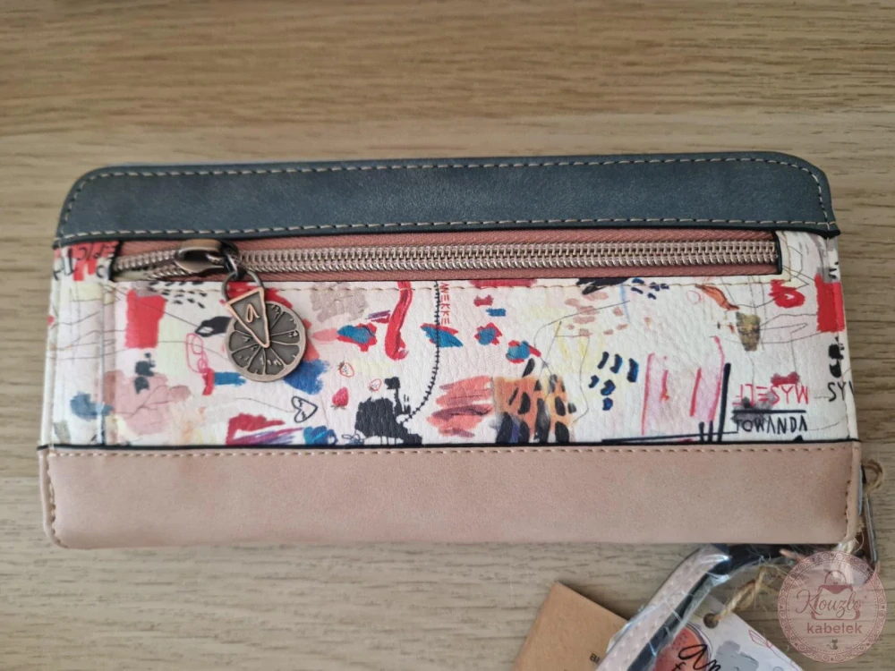 Peněženka "Anekke Fun&Music Zippered Wallet"