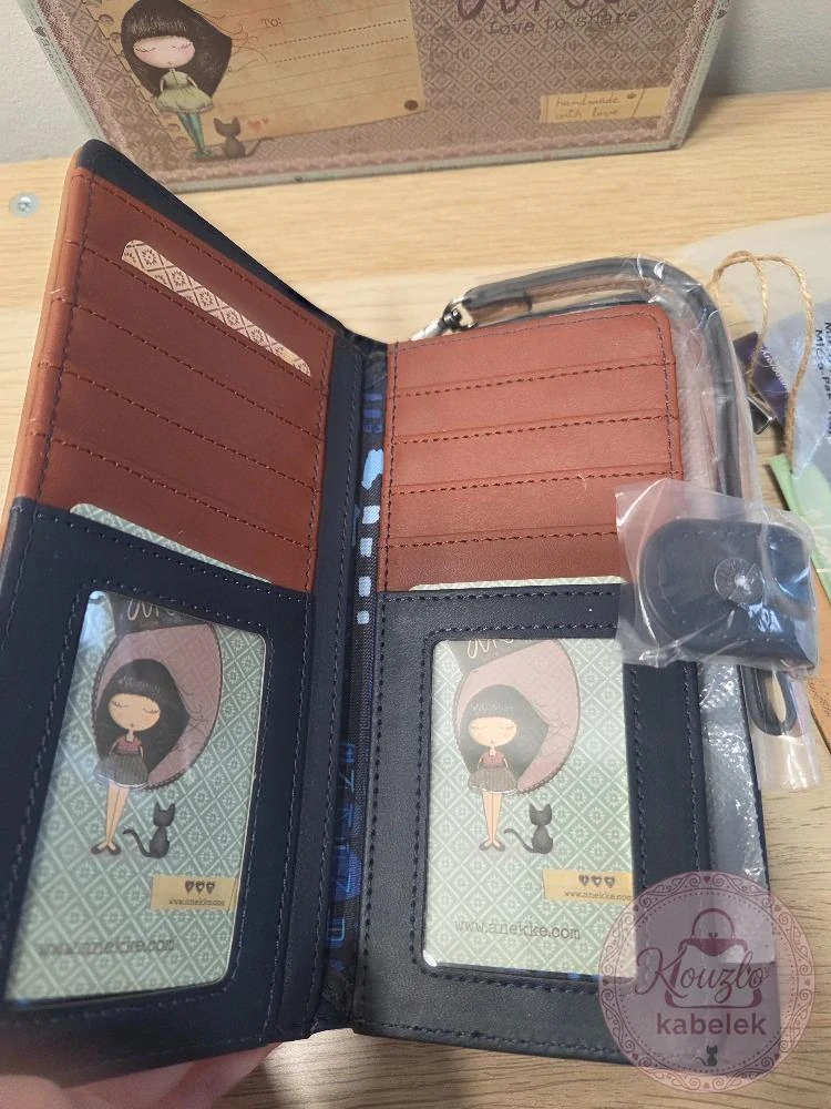 Peněženka "Anekke Nagare Large RFID Wallet"