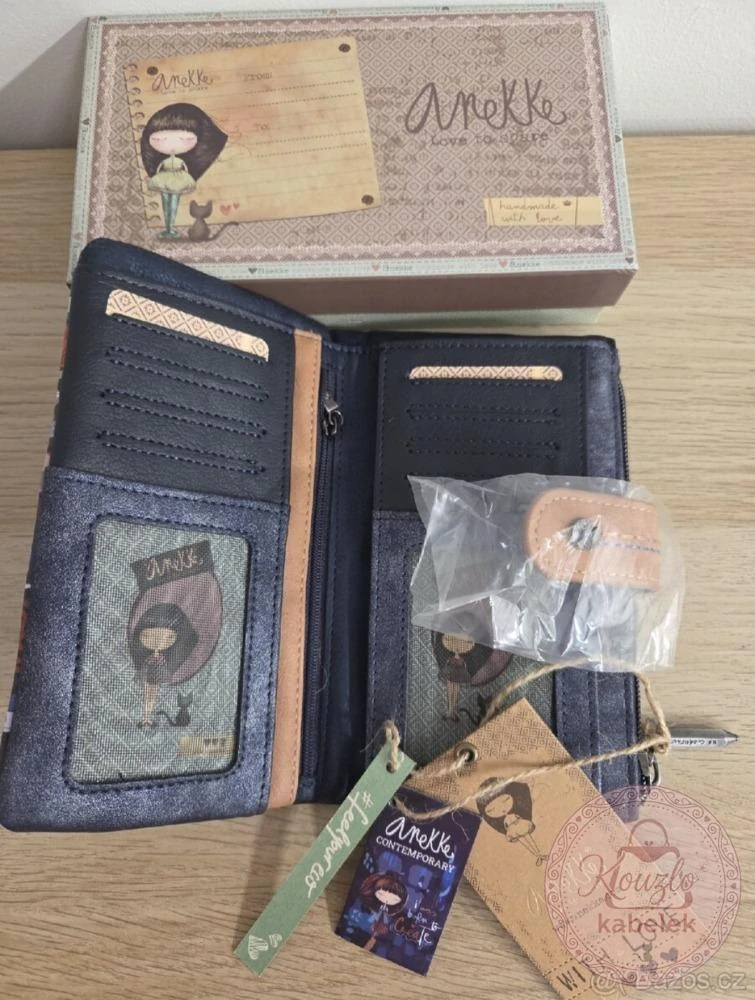 Peněženka "Anekke Nagare Large Flexible RFID Wallet"