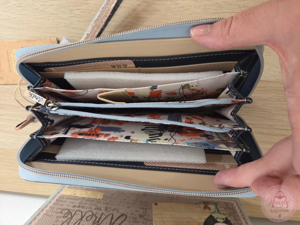 Peněženka "Anekke Fun&Music Zippered Wallet"