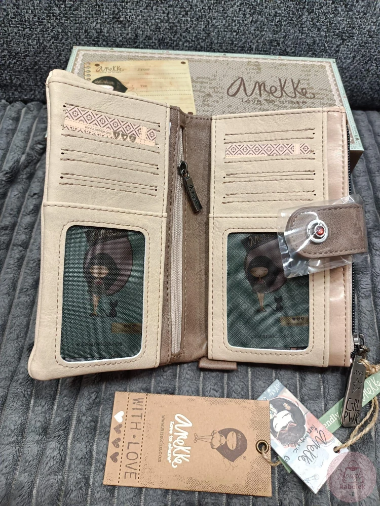 Peněženka "Anekke Energy Beige Large Wallet" 