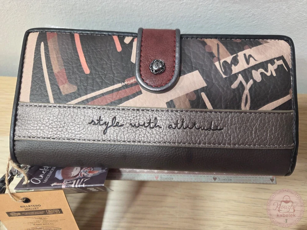 Peněženka "Anekke Mademoseille Large RFID Wallet"