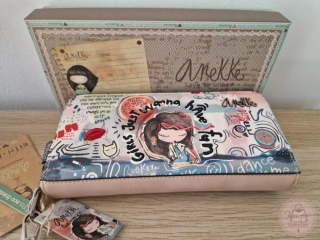 Peněženka "Anekke Fun&Music Zippered Wallet"